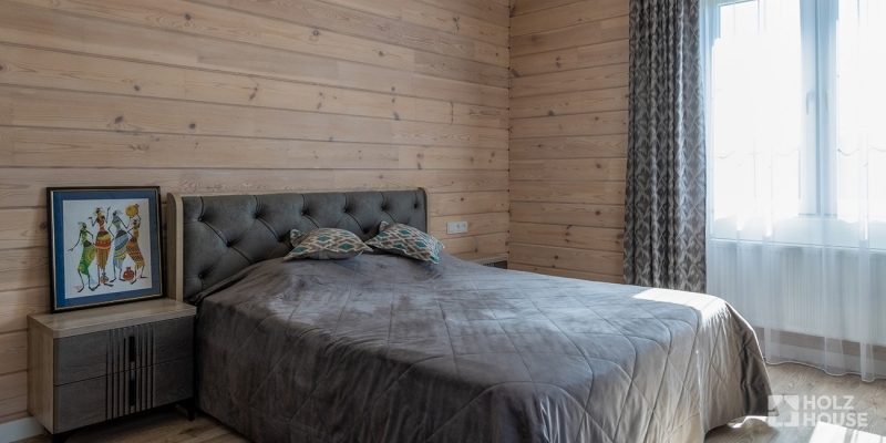 Дом из клееного бруса по проекту \"Корвет v3\" Фото 17